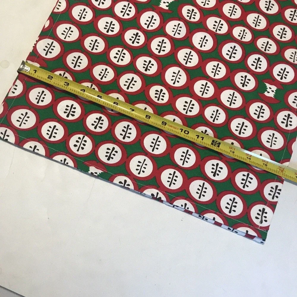 Ikea Table Runner Apple 100 By 16 Inch Red Green 3956